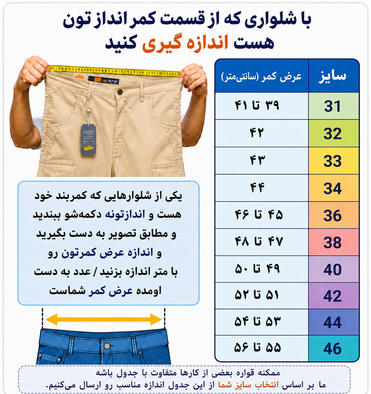 شلوار برند ۵۱۱مدل کلمبیا جنس برزنت و کش
